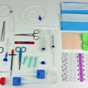 IPC Pleural & Peritoneal Catheter Insertion Set with plastic tunneller